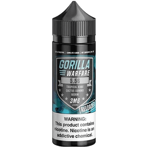 Gorilla Warfare Juice 5.56 Reloaded 120ml Vape Juice - Gorilla Warfare