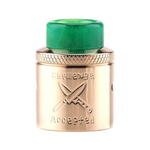 Hellvape Etc Hellvape Dead Rabbit 24mm Brass Butcher Competition Cap