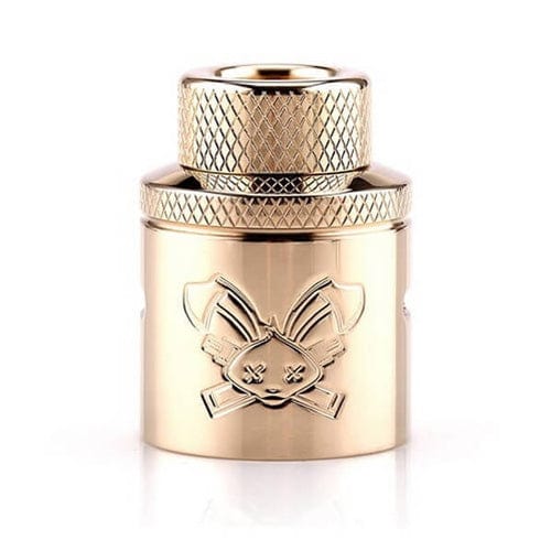 Hellvape Etc Hellvape Dead Rabbit 24mm Brass Butcher Competition Cap