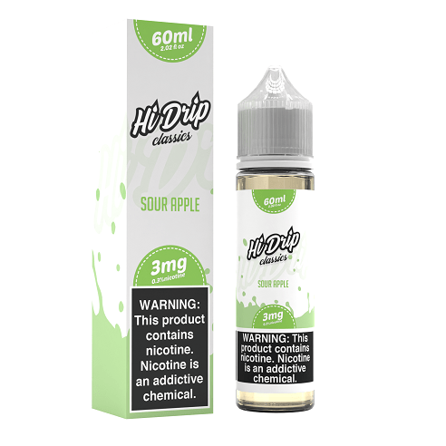 Hi-Drip Juice Hi Drip Classics Sour Apple 60ml Vape Juice