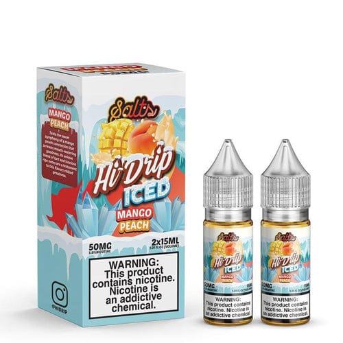 Hi-Drip Juice Hi-Drip Salts Iced Mango Peach 30ml Nic Salt Vape Juice