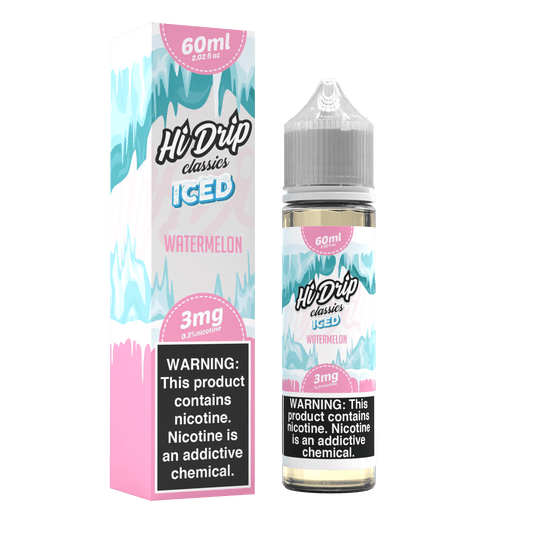 Hi-Drip Juice Watermelon Iced 60ml Vape Juice - Hi Drip