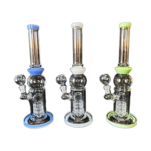 Himalayan Creation Alternatives 12" Glass Bong w/ Stacked Matrix Perc