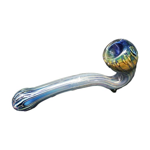 Himalayan Creation Alternatives Fumed Handmade Glass Sherlock Pipe