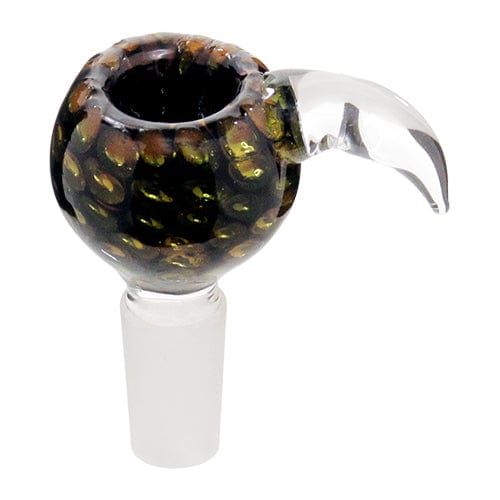 Himalayan Creation Alternatives Handmade 14mm Glass Bowl Piece w/ Horn Handle