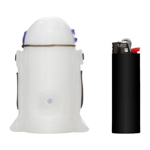 Himalayan Creation Alternatives Handmade R2D2 Glass Hand Pipe
