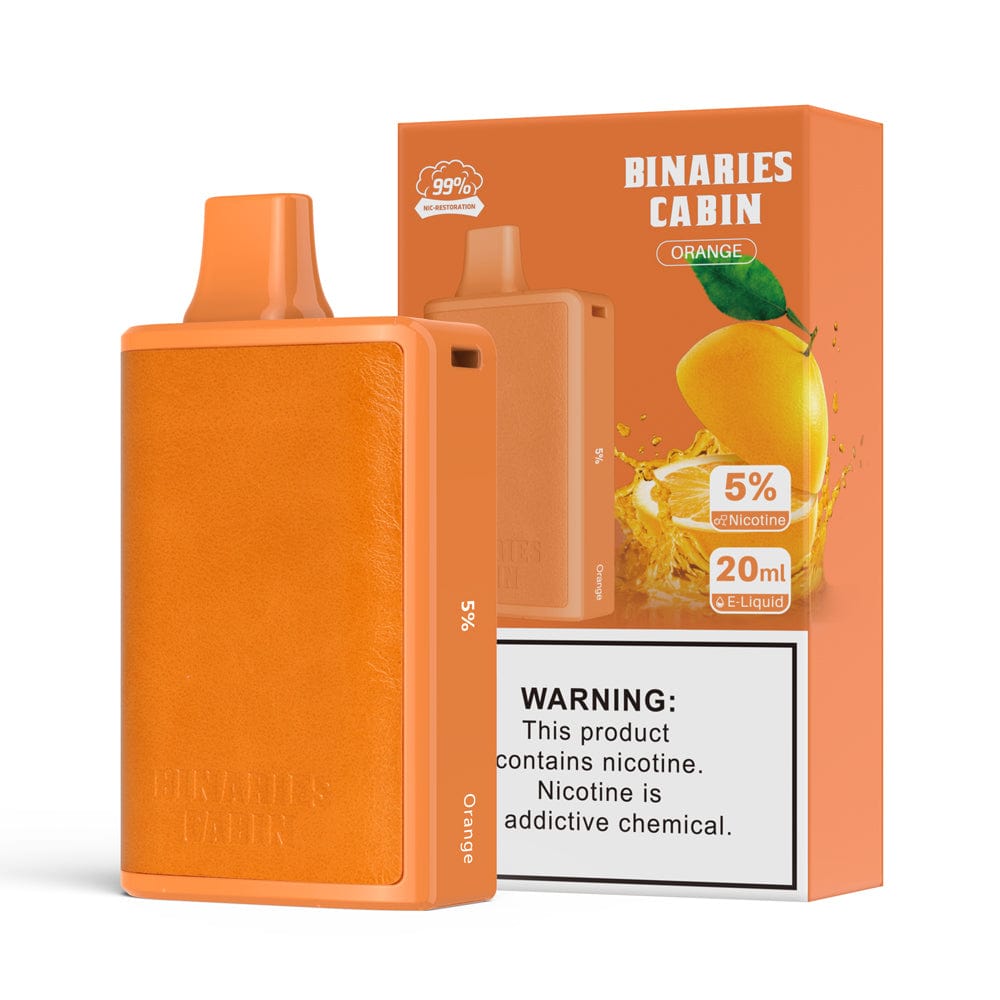 Horizon Disposable Vape Orange HorizonTech Binaries Cabin Disposable Vape (5%, 10,000 Puff)