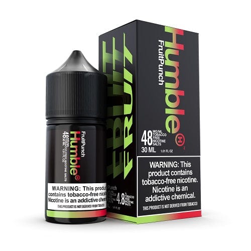 Humble Juice Co Juice 48MG Fruit Punch 30ml TF Nic Salt Vape Juice - Humble Juice Co.
