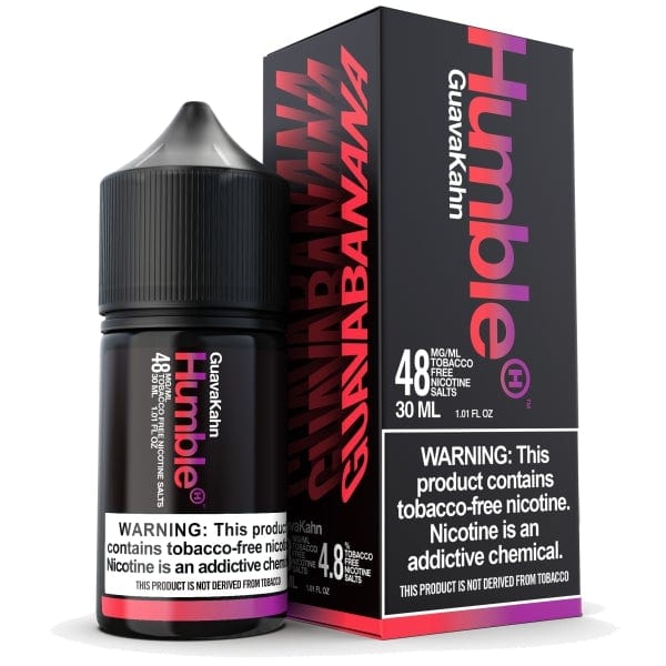 Humble Juice Co Juice 48mg Guava Kahn 30ml TF Nic Salt Vape Juice - Humble Juice Co.