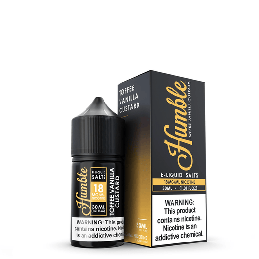 Humble Juice Co Juice Humble Juice Co. Toffee Vanilla Custard 30ml Nic Salt Vape Juice