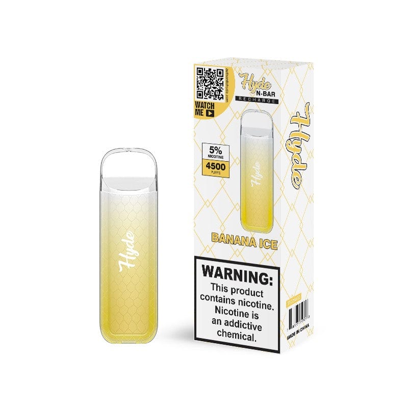Hyde Disposable Vape Banana Ice Hyde N-Bar Recharge Disposable Vape