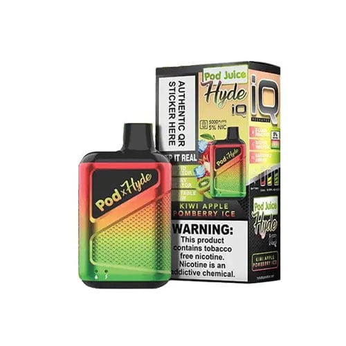 Hyde Disposable Vape Kiwi Apple Pomberry Hyde x Pod Juice IQ Recharge Disposable Vape (5%, 5000 Puffs)