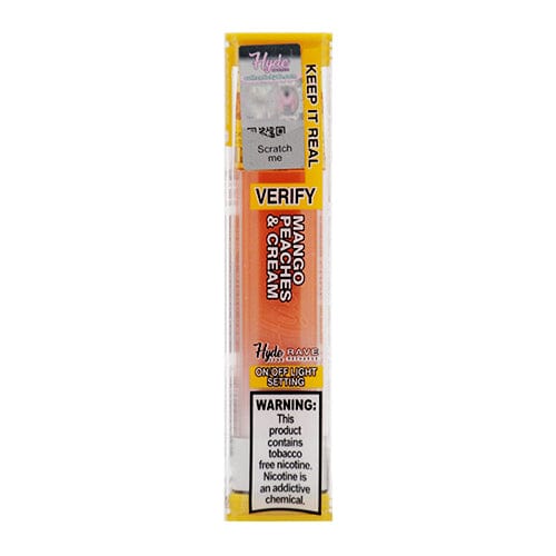 Hyde Disposable Vape Mango Peaches & Cream Hyde Edge Rave Recharge Disposable Vape