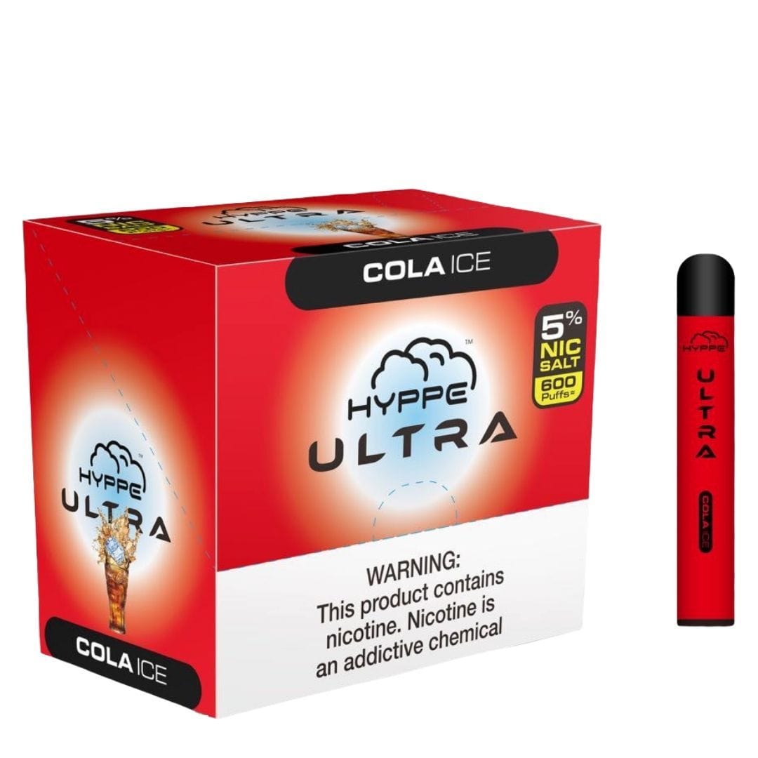 Hype Bar Disposable Vape Cola Ice Hyppe Ultra Disposable Vape
