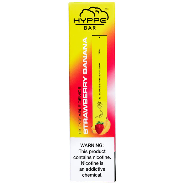 Hype Bar Disposable Vape Strawberry Banana Hyppe Bar Disposable Vape