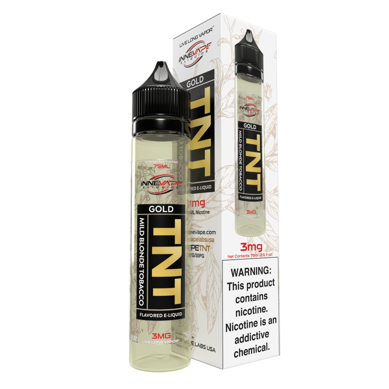INNEVAPE Juice Innevape TNT Gold 75ml Vape Juice