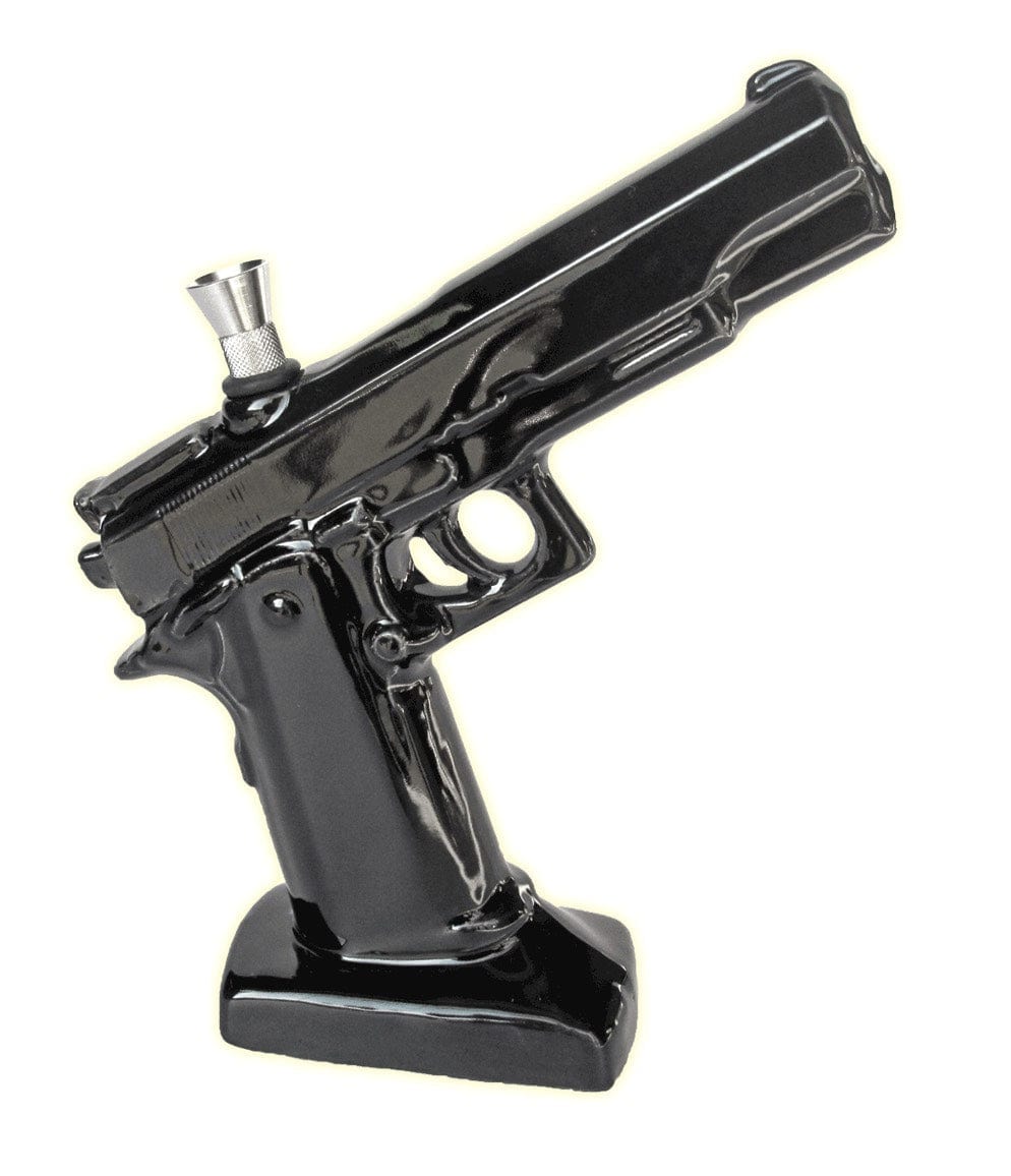 JM Waterpipes Alternatives JM Waterpipes Ceramic Pistol Bong