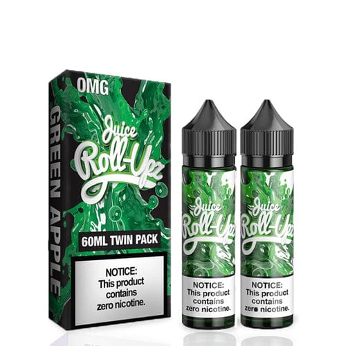 Juice Roll Upz Juice Juice Roll Upz Twin Pack Green Apple 2x 60ml Vape Juice