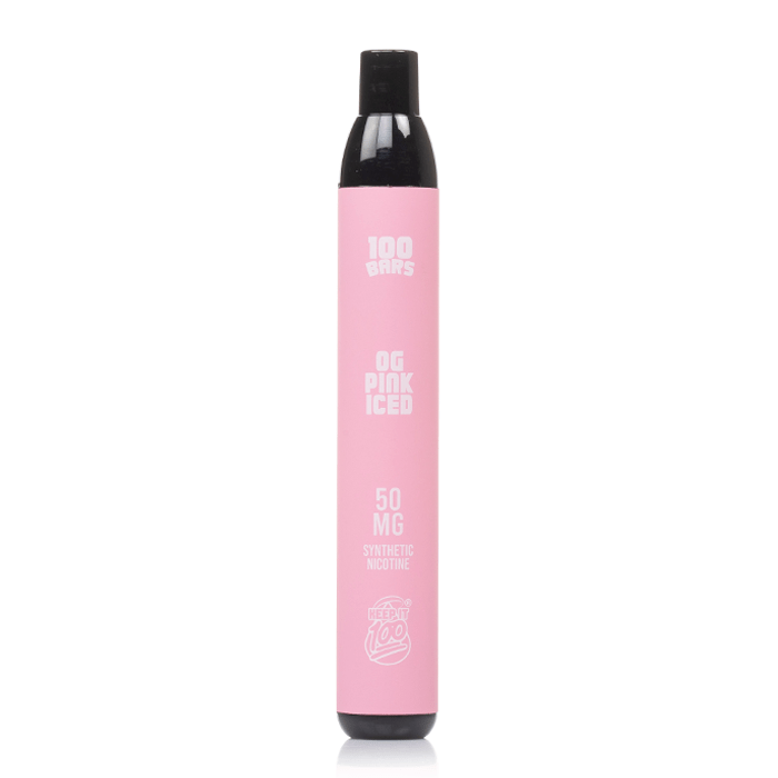 Keep It 100 Disposable Vape OG Pink Iced Keep It 100 Bars Disposable Vape (5%, 2000 Puffs)