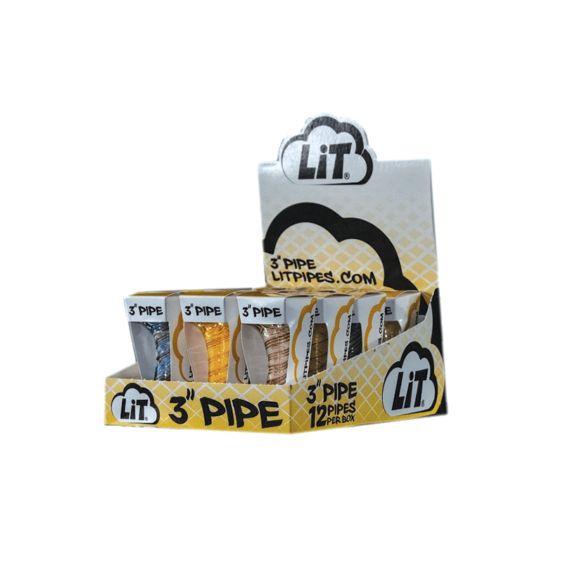 LiT Alternatives LiT Glass 3" Hand Pipe