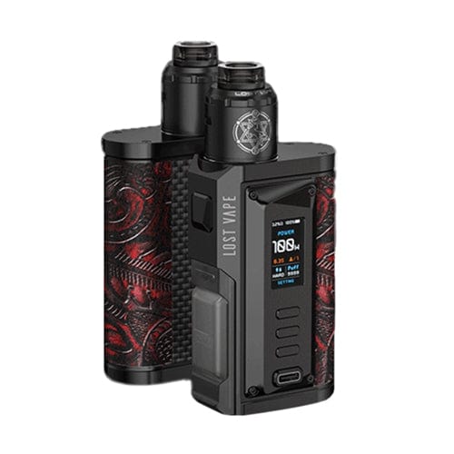Lost Vape Kits Black Ukrian Leather Lost Vape Centaurus Quest BF Squonk Kit