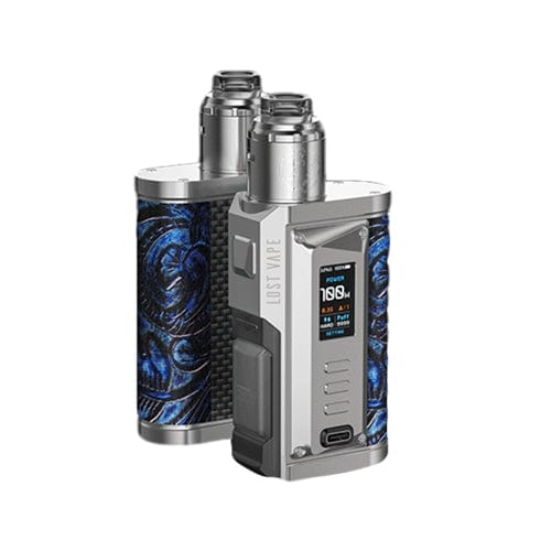 Lost Vape Kits Stainless Steel Ukrian Leather Lost Vape Centaurus Quest BF Squonk Kit