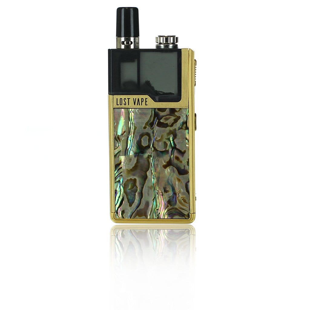 Lost Vape Pod System Gold Abalone Lost Vape Orion DNA GO Pod Device Kit