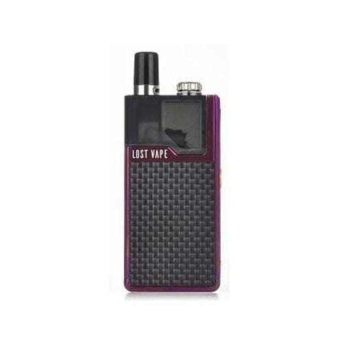 Lost Vape Pod System Purple Carbon Fiber Lost Vape Orion DNA GO Pod Device Kit