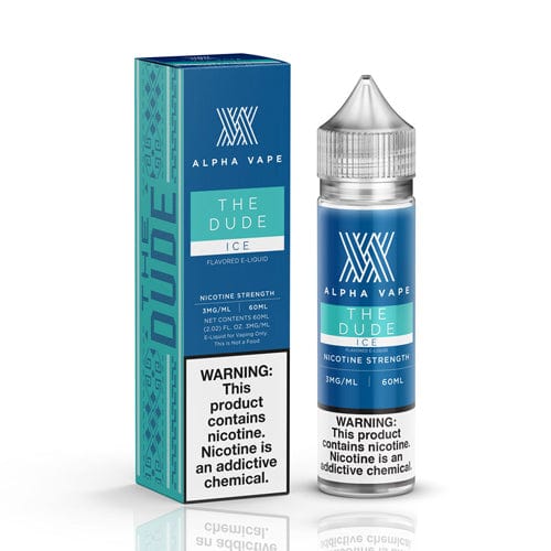 Marina Vape Juice Alpha Vape The Dude ICE 60ml Vape Juice