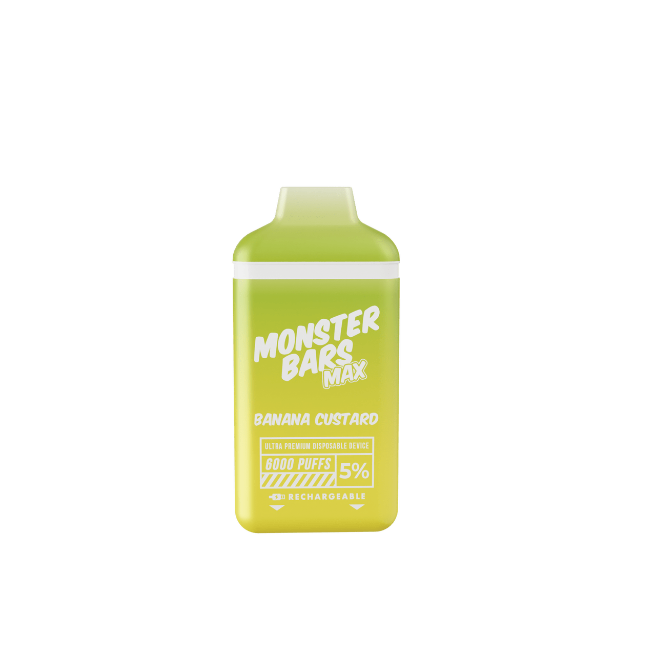 Monster Bar Disposable Vape Banana Custard Monster Bar MAX Disposable Vape (5%, 12mL)