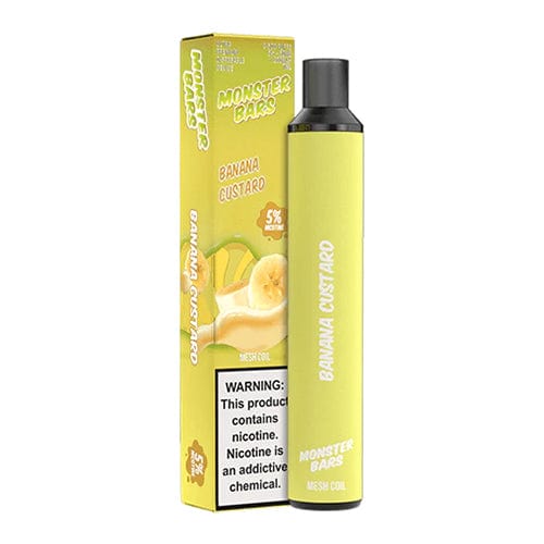 Monster Bar Disposable Vape Banana Custard Monster Bar XL Disposable Vape