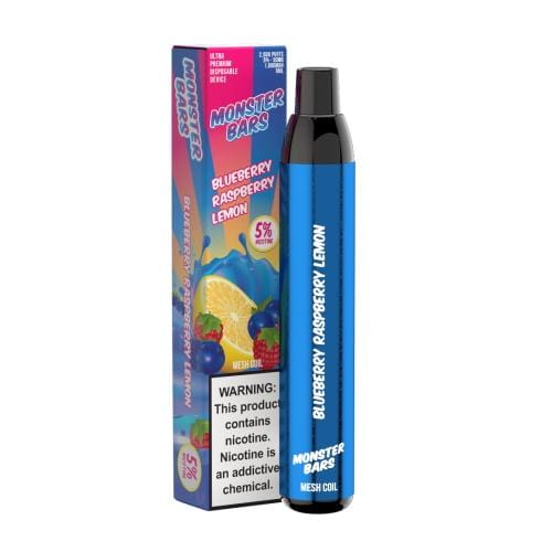 Monster Bar Disposable Vape Blueberry Raspberry Lemon Monster Bars Disposable Vape