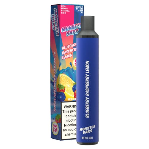 Monster Bar Disposable Vape Blueberry Raspberry Lemonade Monster Bar XL Disposable Vape