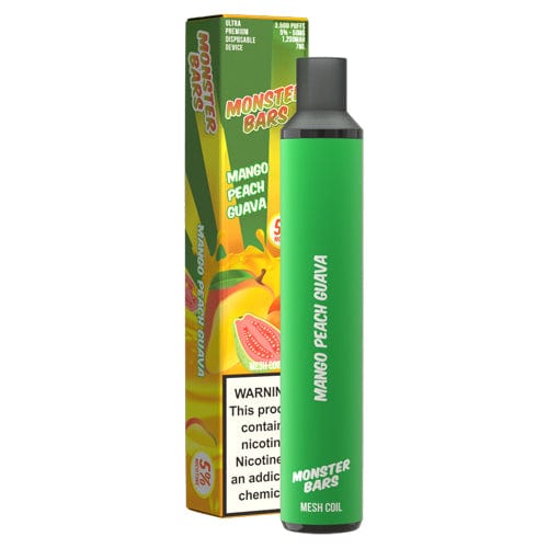 Monster Bar Disposable Vape Mango Peach Guava Monster Bar XL Disposable Vape
