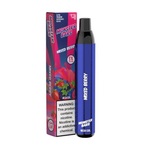 Monster Bar Disposable Vape Mixed Berry Monster Bars Disposable Vape