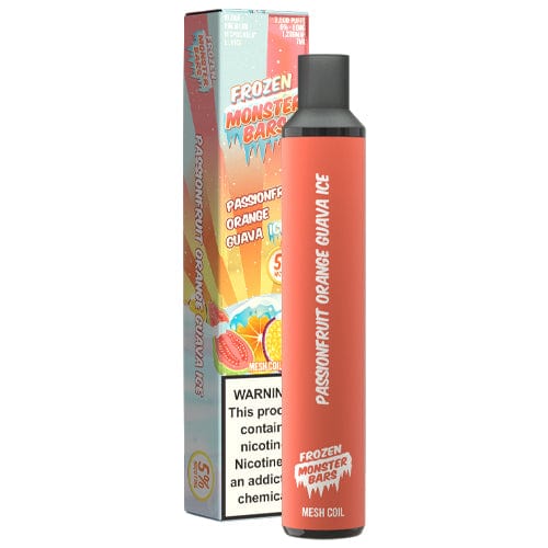 Monster Bar Disposable Vape Passion Fruit Orange Guava Ice Monster Bar XL Disposable Vape