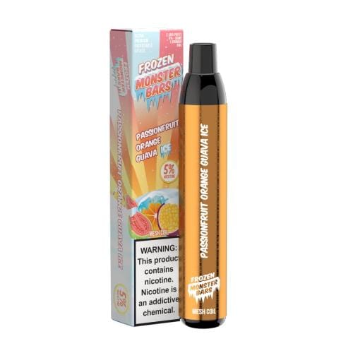 Monster Bar Disposable Vape Passionfruit Orange Guava Ice Monster Bars Disposable Vape