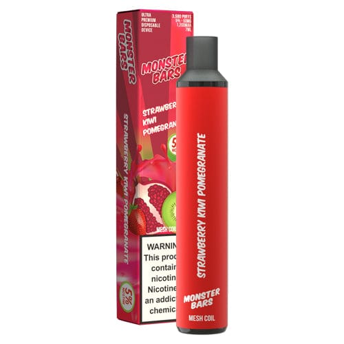 Monster Bar Disposable Vape Strawberry Kiwi Pomegranate Monster Bar XL Disposable Vape
