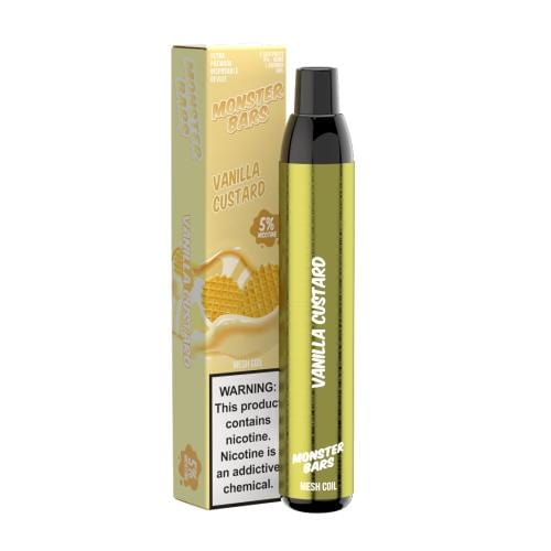 Monster Bar Disposable Vape Vanilla Custard Monster Bars Disposable Vape