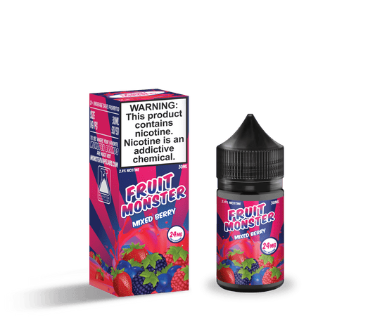Monster Vape Labs Juice Fruit Monster Salts Mixed Berry 30ml Nic Salt Vape Juice