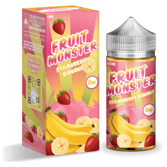 Monster Vape Labs Juice Fruit Monster Strawberry Banana 100ml Vape Juice