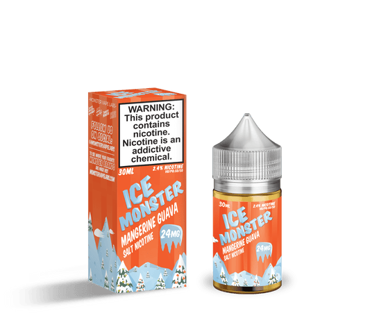 Monster Vape Labs Juice ICE Monster Salts Mangerine Guava 30ml Nic Salt Vape Juice