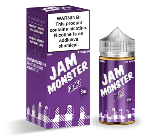Monster Vape Labs Juice Jam Monster Grape 100ml Vape Juice