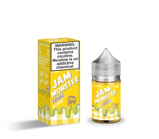 Monster Vape Labs Juice Jam Monster Salts Banana 30ml Nic Salt Vape Juice