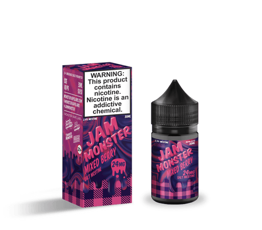 Monster Vape Labs Juice Jam Monster Salts Mixed Berry 30ml Nic Salt Vape Juice