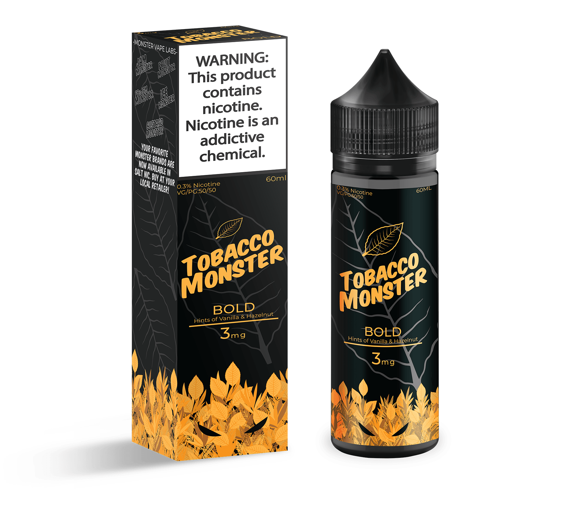 Monster Vape Labs Juice Tobacco Monster Bold 60ml Vape Juice