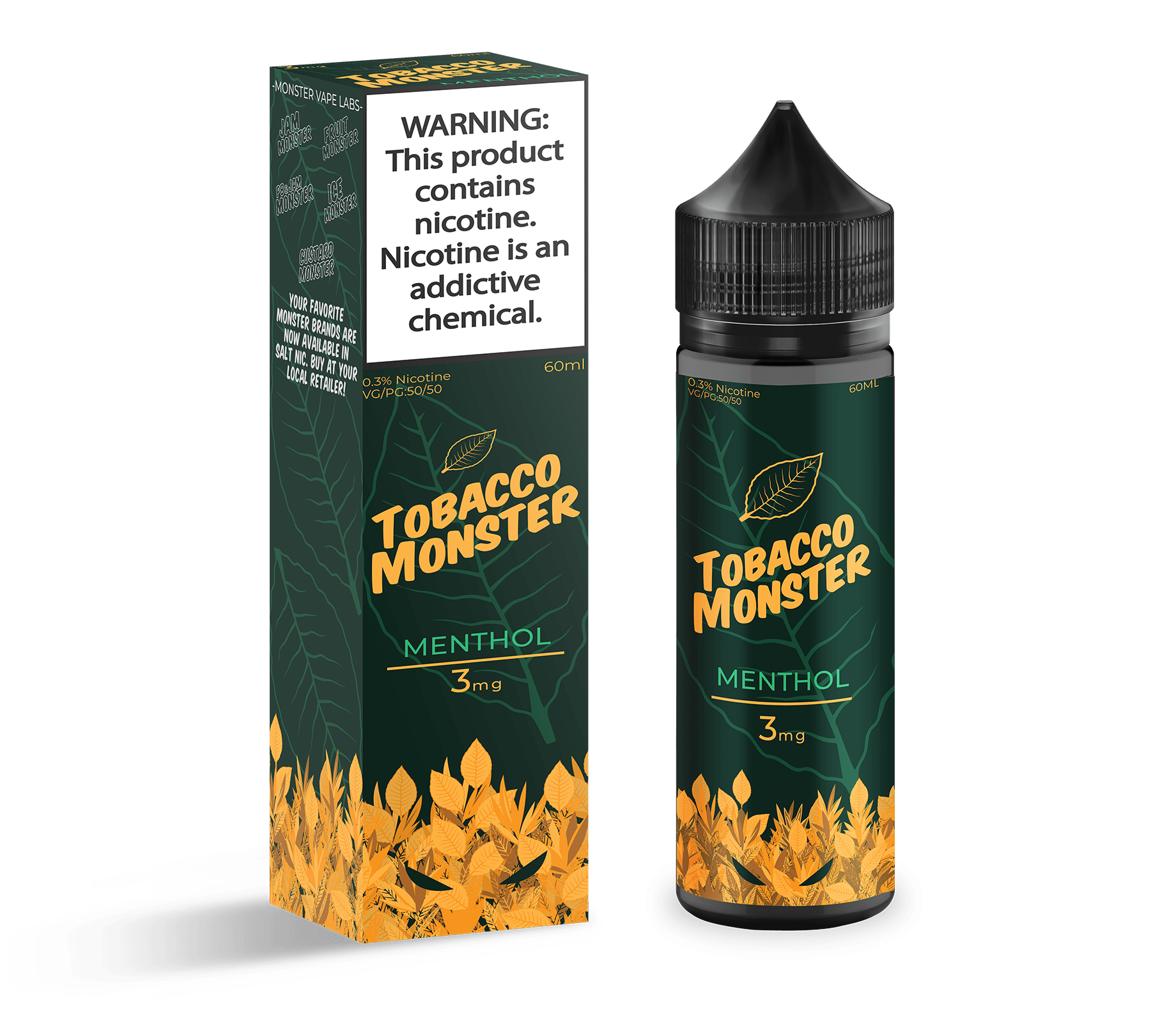 Monster Vape Labs Juice Tobacco Monster Menthol 60ml Vape Juice