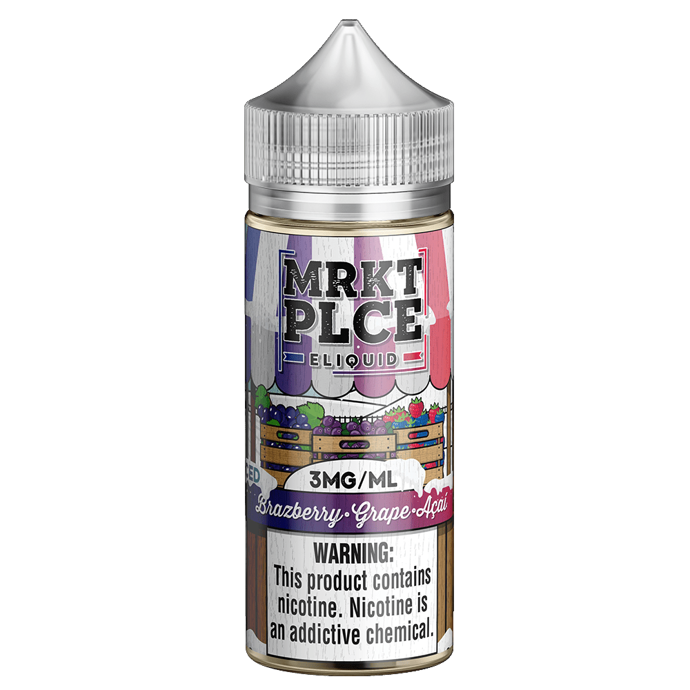 MRKT PLCE Juice MRKT PLCE Brazzberry Grape Acai Iced 100ml Vape Juice