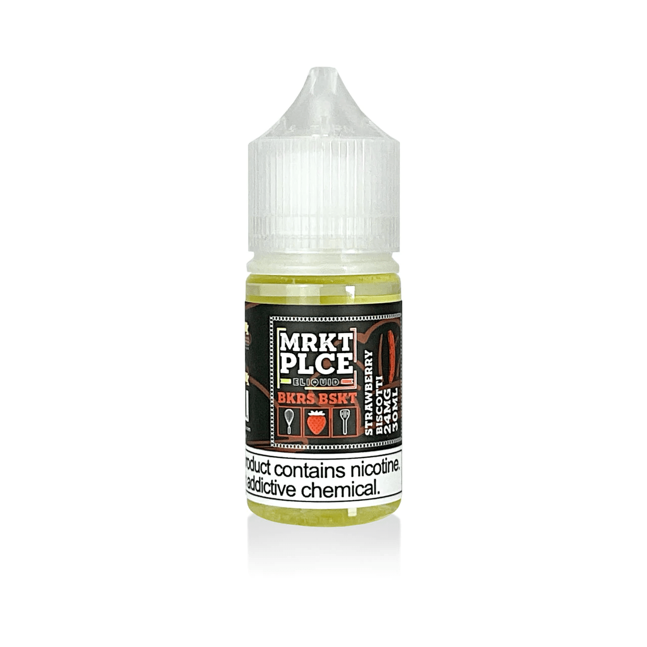 MRKT PLCE Juice MRKT PLCE Strawberry Biscotti 30ml Nic Salt Vape Juice