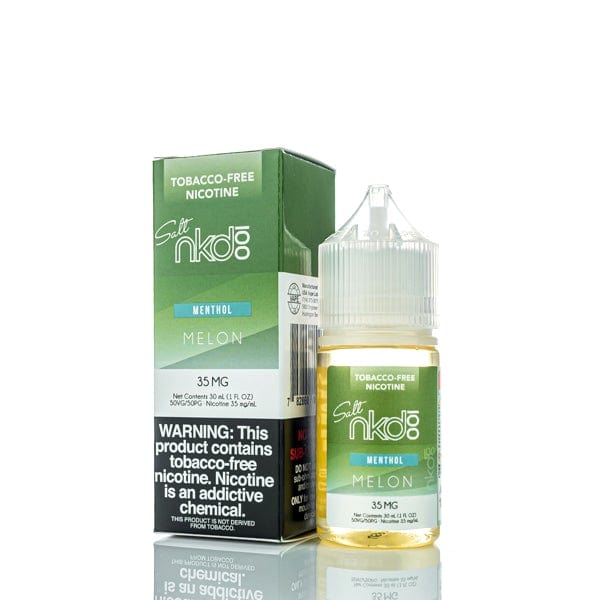 Naked 100 Juice NKD 100 Salts Menthol Melon 30ml Nic Salt Vape Juice (TF)